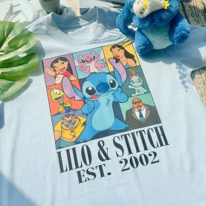 Lilo And Stitch EST 2002 Movie Shirt