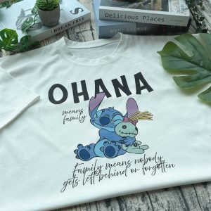 Stitch Mean Family Quotes Shirt
